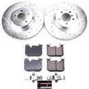 PowerStop Z23 Daily Driver Carbon-Fiber Ceramic Brake Pad and Drilled & Slotted