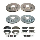 PowerStop Z23 Daily Driver Carbon-Fiber Ceramic Brake Pad and Drilled & Slotted