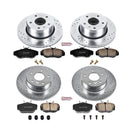 PowerStop Z23 Daily Driver Carbon-Fiber Ceramic Brake Pad and Drilled & Slotted