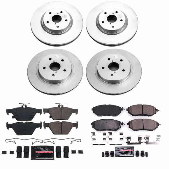 Z23 Daily Driver Premium Carbon-Fiber Ceramic Brake Pad and Fully Coated Rotor K