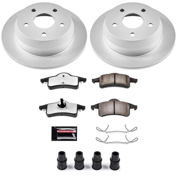 Z36 Truck & Tow Premium Carbon-Fiber Ceramic Brake Pad and Fully Coated Rotor Ki