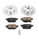 PowerStop Z23 Daily Driver Carbon-Fiber Ceramic Brake Pad and Drilled & Slotted