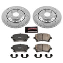 PowerStop Z23 Daily Driver Carbon-Fiber Ceramic Brake Pad and Drilled & Slotted
