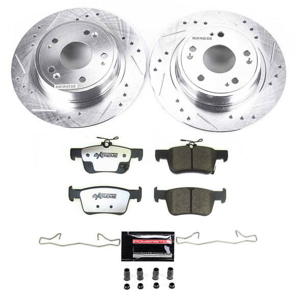 PowerStop Z26 Street Performance Ceramic Brake Pad and Drilled & Slotted Rotor K
