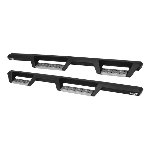Westin HDX Stainless Drop Nerf Step Bars Textured Black 56-132952