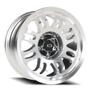 17x8.5 Vision 409 Inferno Milled Machine Face 5x150 ET0 Wheel Rim