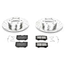 PowerStop Z23 Daily Driver Carbon-Fiber Ceramic Brake Pad and Drilled & Slotted