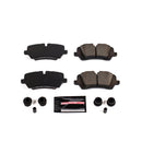 PowerStop Z23 Evolution Sport Carbon-Fiber Brake Pads With Hardware