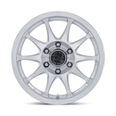 17x8.5 Black Rhino BR038 Ronin Gloss Silver Machined Face 6x135 ET0 Wheel