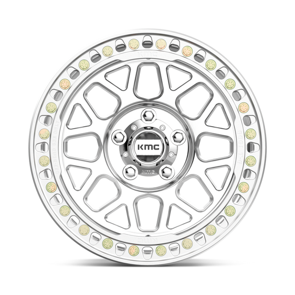 18X9 KMC KM235 Grenade Crawl Beadlock Machined 5X127 5X5 ET-24 Wheel Rim