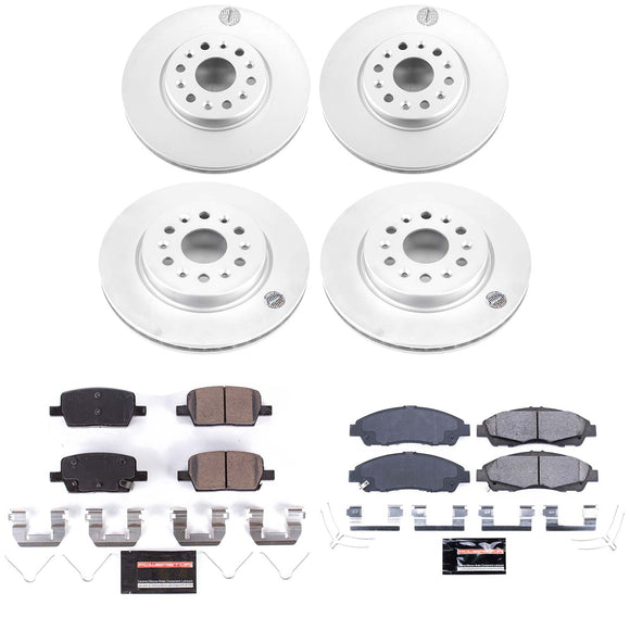 Z23 Daily Driver Premium Carbon-Fiber Ceramic Brake Pad and Fully Coated Rotor K
