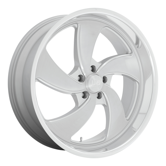 22X10.5 US Mag U134 DESPERADO SLV-BRS-MIL-DCL 5X120.65 ET1 wheel/rim