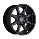 18x9 Black Rhino Glamis Black Wheel/Rim 6x135 6-135 18-9 ET-12-1