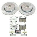 PowerStop Z26 Street Performance Ceramic Brake Pad and Drilled & Slotted Rotor K