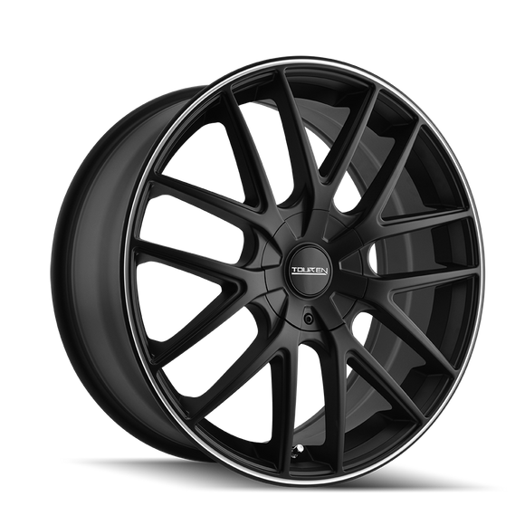 20x8.5 Touren TR60 Black-Matte Wheel/Rim 5x108 3260-2814MB