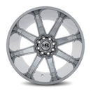 24x14 Hardrock Painkiller XPosed Chrome 5x127 ET-76 wheel/rim-1