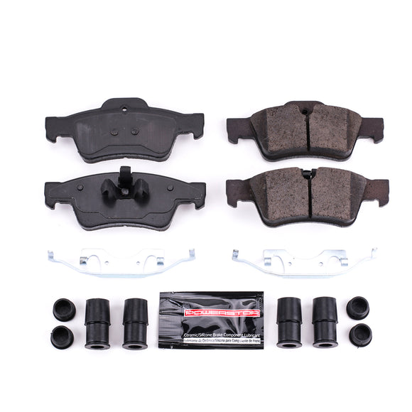 PowerStop Z23 Evolution Sport Carbon-Fiber Brake Pads With Hardware