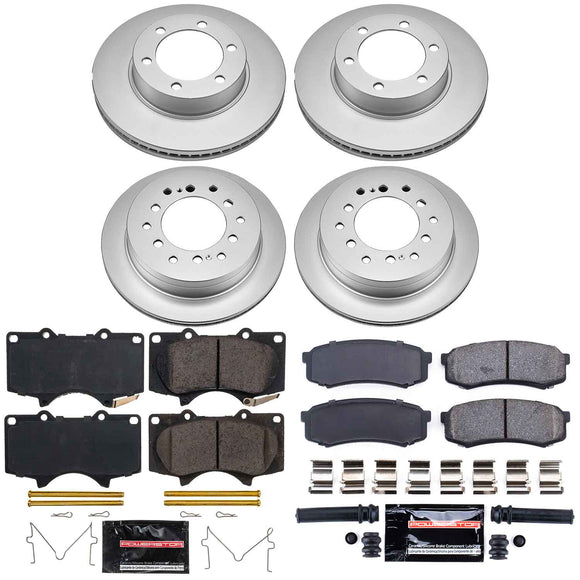 Z23 Daily Driver Premium Carbon-Fiber Ceramic Brake Pad and Fully Coated Rotor K