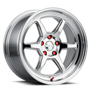18x9 Kansei K14X Roku Chrome 5x114.3 ET12 CB73.1 Wheel