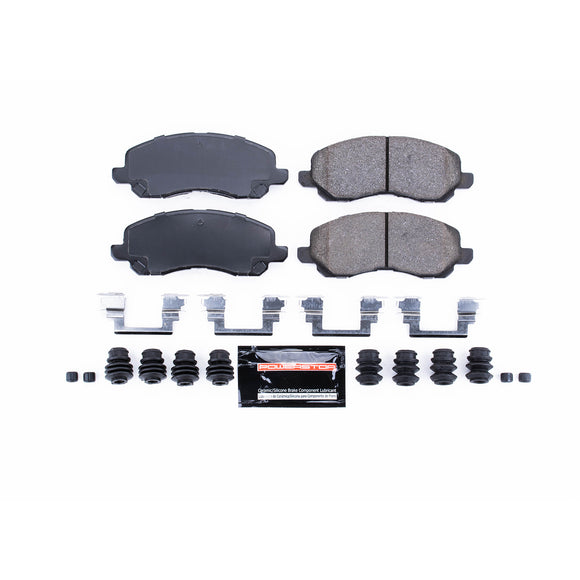 PowerStop Z23 Evolution Sport Carbon-Fiber Brake Pads With Hardware