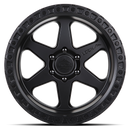 20x10 Lock Off-Road Olympus Matte Black Ring 6x135 ET-24 Wheel Rim-2