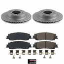 Genuine Geomet Coated Rotor and Low-Dust Ceramic Brake Pad Kit