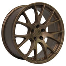 20" Replica Wheel DG15 Fits Dodge Hellcat Rim 20x9 Bronze Wheel