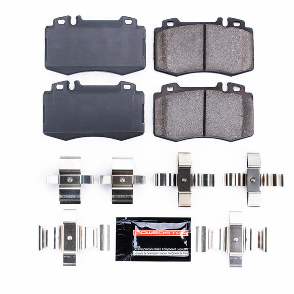 PowerStop Z23 Evolution Sport Carbon-Fiber Brake Pads With Hardware