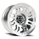 17x9.5 Vision 409 Inferno Milled Machine Face 5x5 (5x127) ET-18 wheel/rim