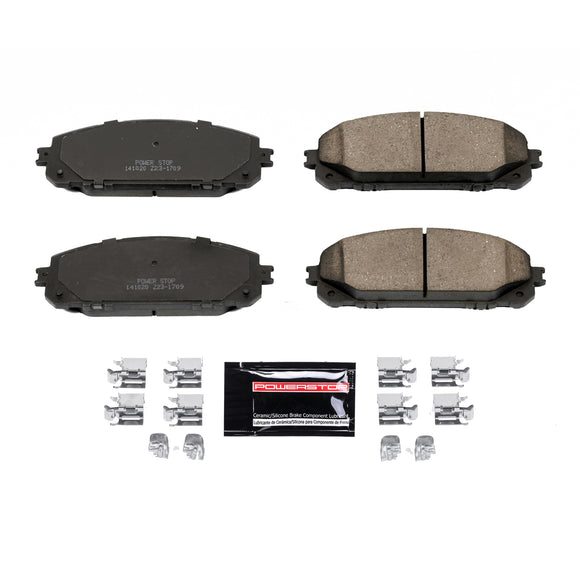 PowerStop Z23 Evolution Sport Carbon-Fiber Brake Pads With Hardware