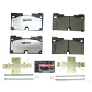 PowerStop Z36 Truck And Tow Carbon-Fiber Ceramic Brake Pads With Hardware