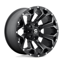 17x9 Fuel Off-Road D546 Assault Matte Black Milled 5x139.7 ET1 CB110.1 Wheel Rim