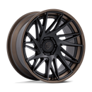 24x10 Fuel Off-Road Dynamo Matte Black Wheel 6x139.7 ET0 CB106.1