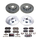 PowerStop Z23 Daily Driver Carbon-Fiber Ceramic Brake Pad and Drilled & Slotted