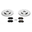 PowerStop Z23 Daily Driver Carbon-Fiber Ceramic Brake Pad and Drilled & Slotted