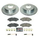 PowerStop Z23 Daily Driver Carbon-Fiber Ceramic Brake Pad and Drilled & Slotted