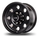 17x8 Mudder Trucker MT614 Deisel Satin Black 8x170 ET0 Wheel Rim-4