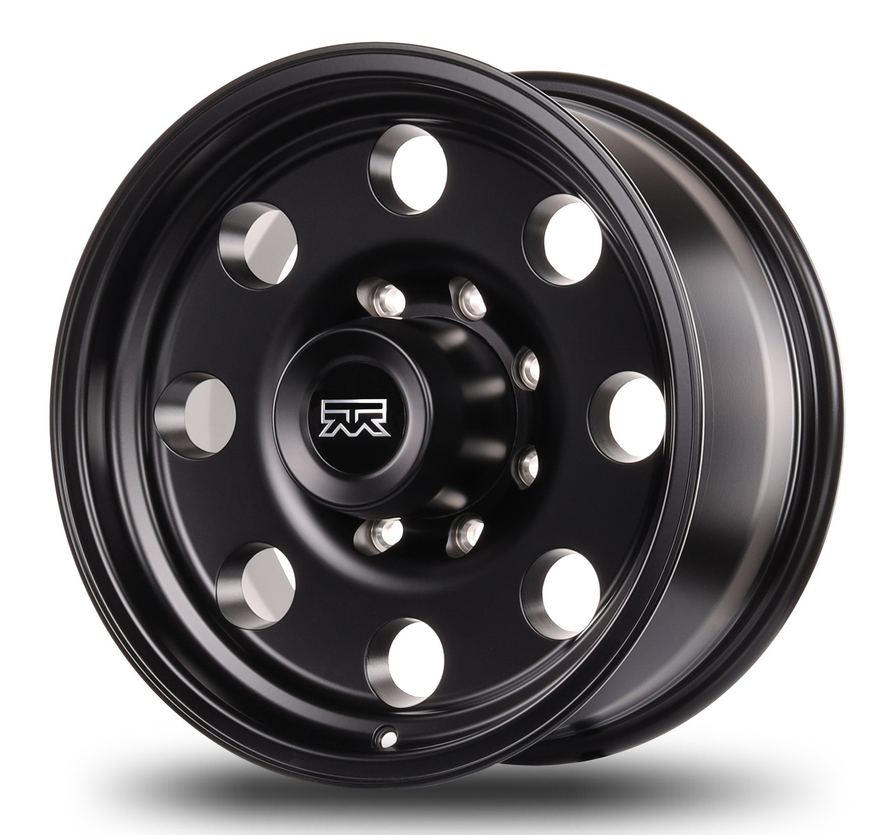 17x8 Mudder Trucker MT614 Deisel Satin Black 8x170 ET0 Wheel Rim