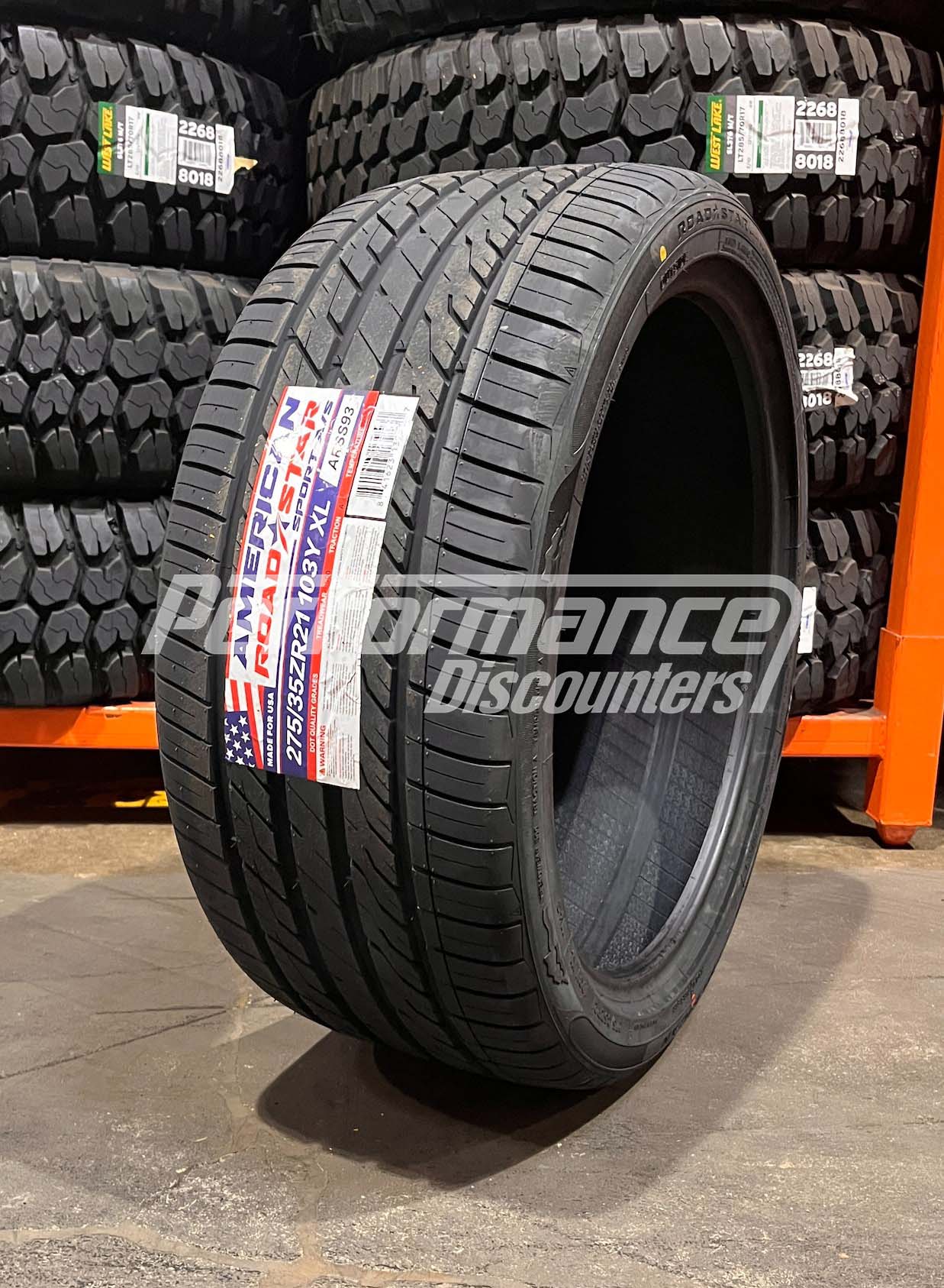 American Roadstar Sport AS Tire(s) 275/35R21 103Y XL BSW 275 35 21 2753521