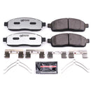 PowerStop Z36 Truck And Tow Carbon-Fiber Ceramic Brake Pads With Hardware