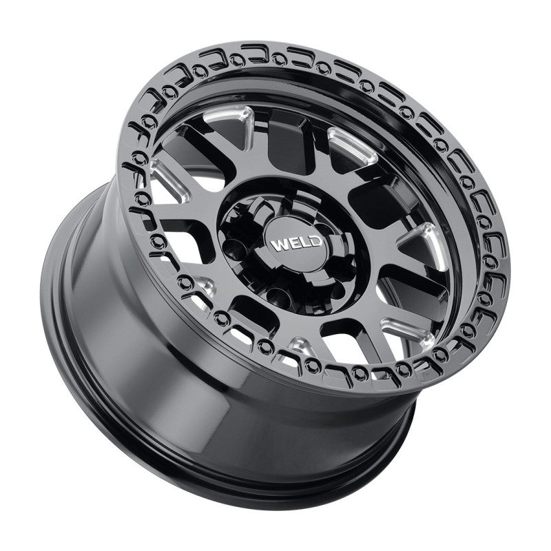 17x9 WELD Off-Road Cinch Black Mill 5x114.3 5x127 5x4.5 5x5 ET-12 Wheel - 0