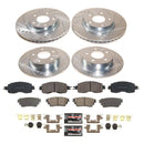 PowerStop Z23 Daily Driver Carbon-Fiber Ceramic Brake Pad and Drilled & Slotted