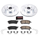 PowerStop Z23 Daily Driver Carbon-Fiber Ceramic Brake Pad and Drilled & Slotted