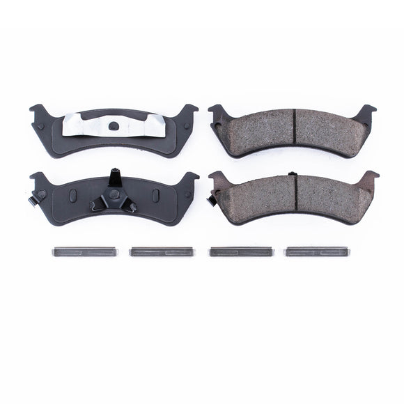 PowerStop Z17 Evolution Ceramic Brake Pads With Hardware