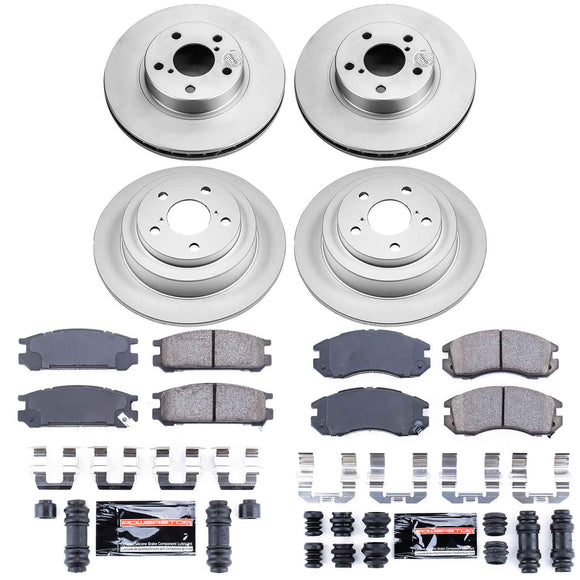 Z23 Daily Driver Premium Carbon-Fiber Ceramic Brake Pad and Fully Coated Rotor K