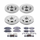 PowerStop Track Day High-Performance Brake Pad and Rotor Kit