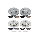 PowerStop OE Stock Replacement Low-Dust Ceramic Brake Pad and Rotor Kit