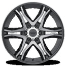 16x8 American Racing Mainline Black Wheel/Rim 6x139.7 16-8 6-139.7 ET0
