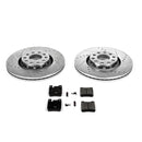 PowerStop Z23 Daily Driver Carbon-Fiber Ceramic Brake Pad and Drilled & Slotted