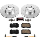 PowerStop Z23 Daily Driver Carbon-Fiber Ceramic Brake Pad and Drilled & Slotted
